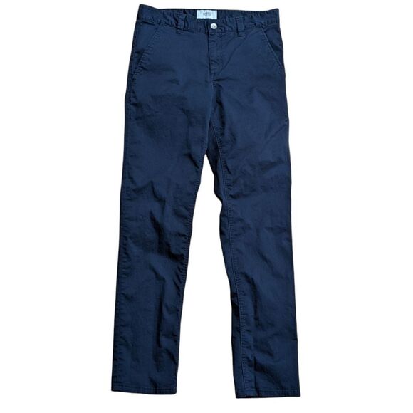 Wesc Stockholm Sweden Alessandro Men's Navy Blue Chino Pants Size 30x32 - Picture 1 of 6